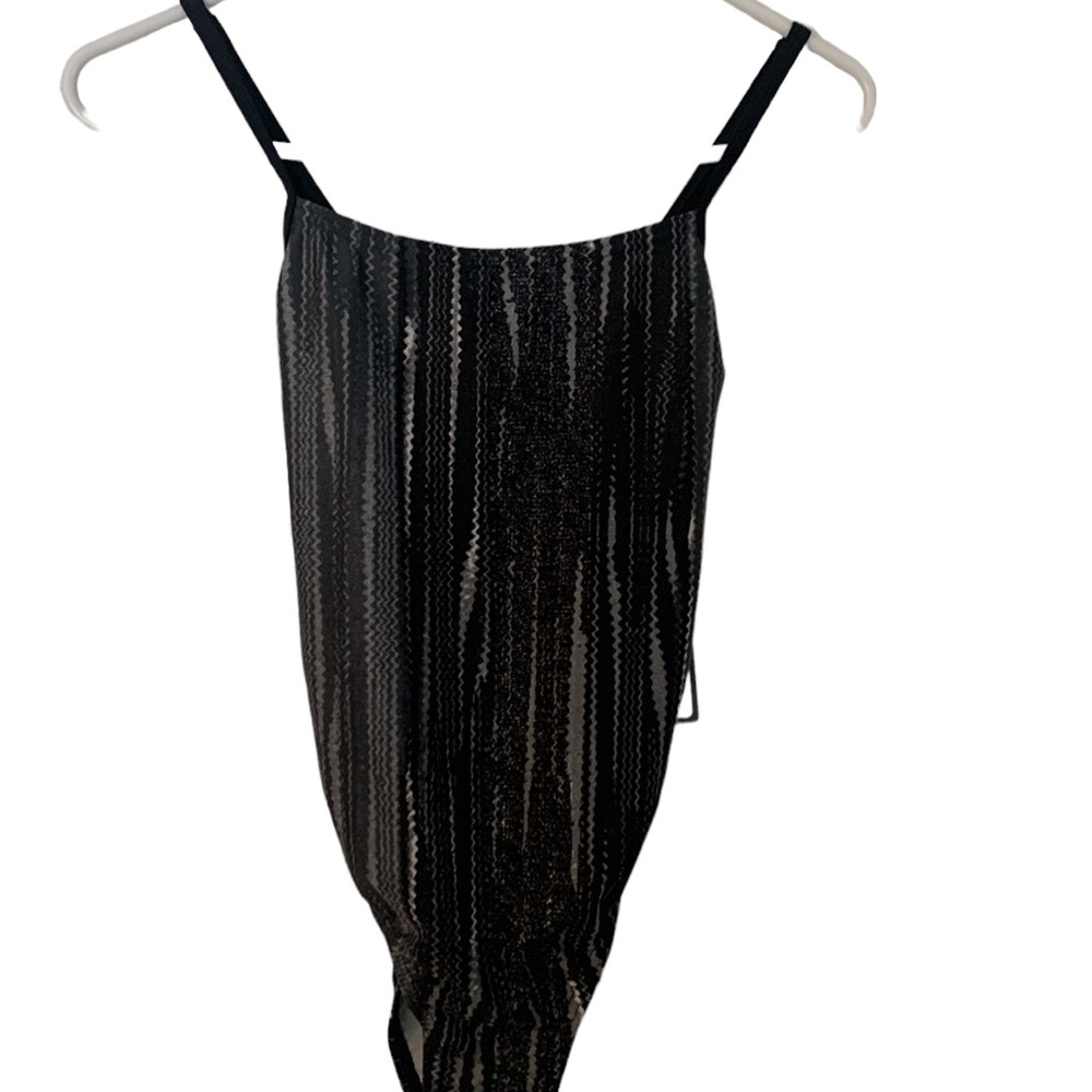 NEW Speedo bathing suit size 34 ,color black one piece new with tags